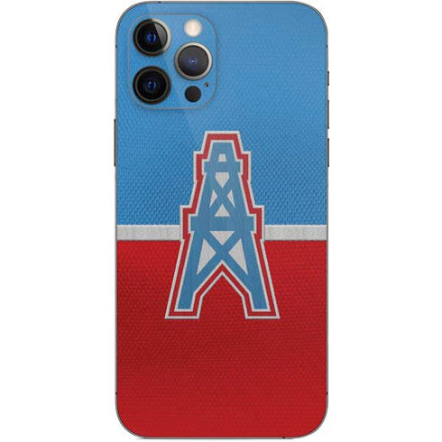 NFL Houston Oilers Vintage iPhone 12 Pro Skin